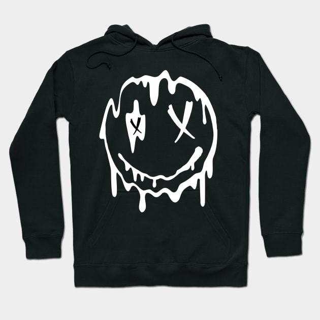 Smiley face with x eyes hoodie deals